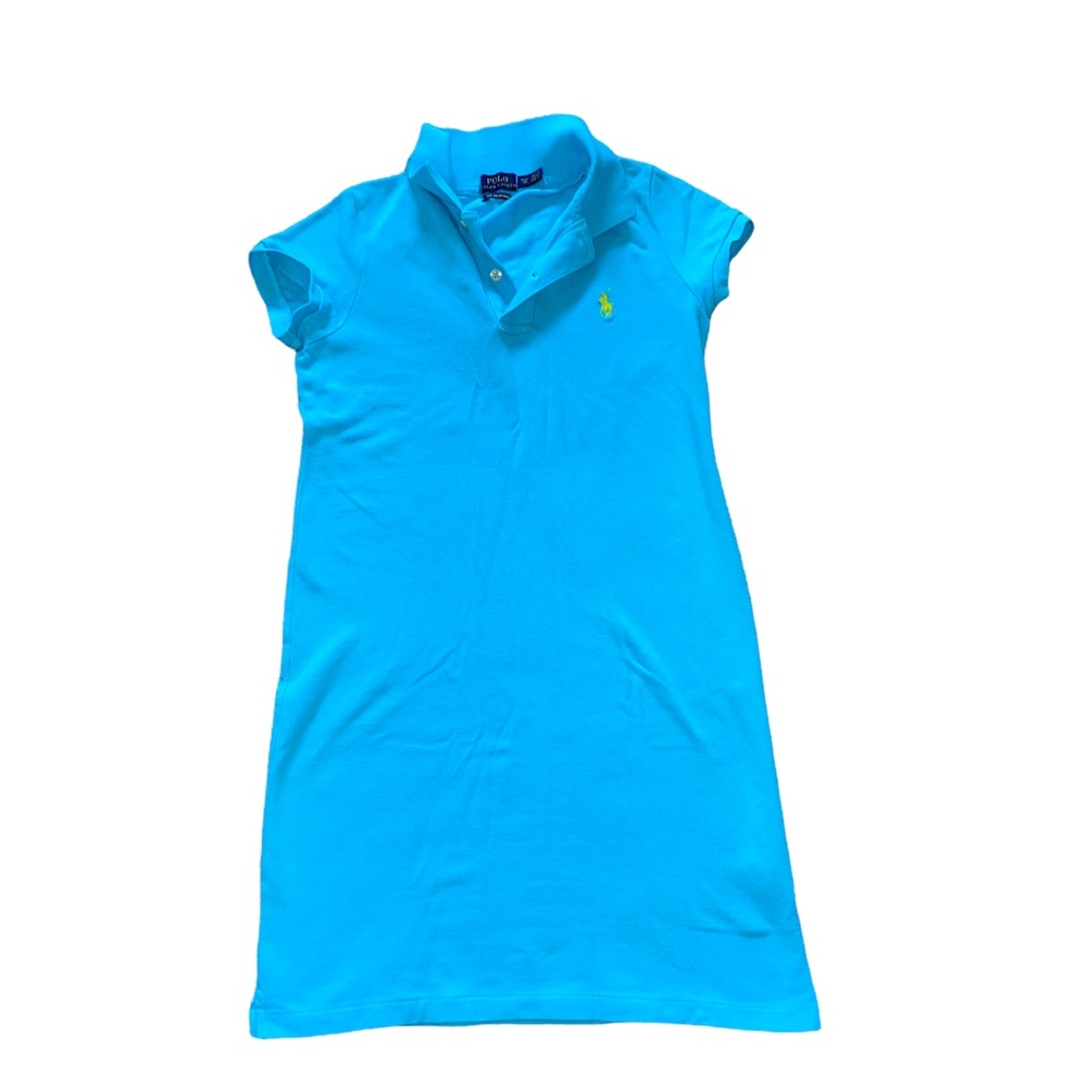 POLO Ralph Lauren “The Mesh Mini ” Polo Pique Cotton Shirt Dress XS